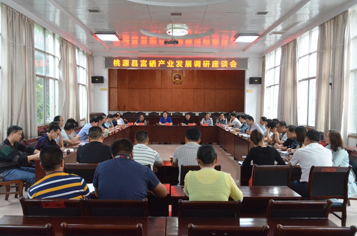 湯祚國：圍繞“一園、一會(huì)、一牌” 做大做強(qiáng)我縣富硒產(chǎn)業(yè)